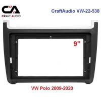 Рамка перехідна CraftAudio VW-22-538 VW Polo 2009-2020