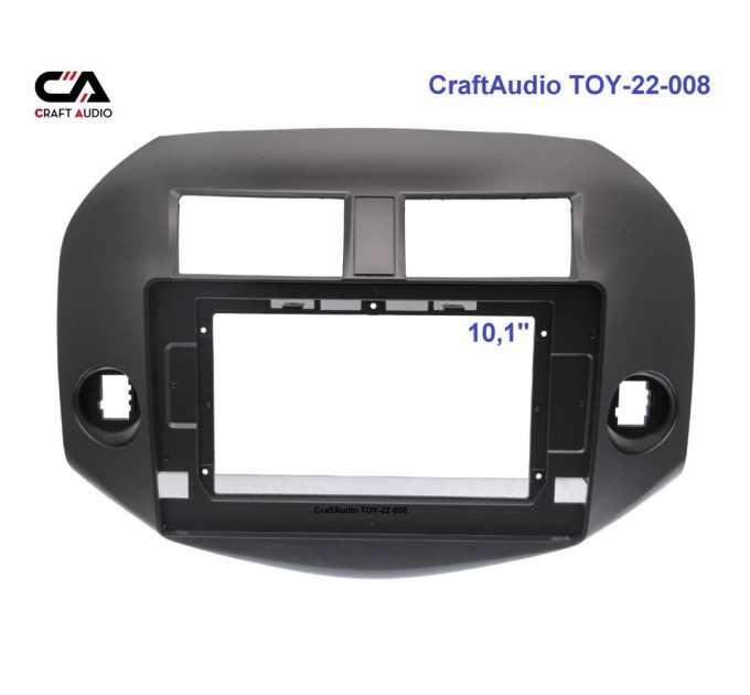 Рамка перехідна CraftAudio TOY-22-008 TOYOTA RAV 4 2006-2012 10.1