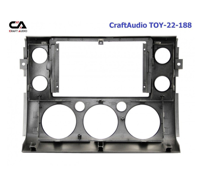 Рамка перехідна CraftAudio TOY-22-188 TOYOTA Fj Cruiser 2007+ 9