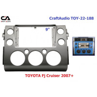 Рамка перехідна CraftAudio TOY-22-188 TOYOTA Fj Cruiser 2007+ 9