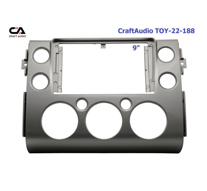Рамка перехідна CraftAudio TOY-22-188 TOYOTA Fj Cruiser 2007+ 9