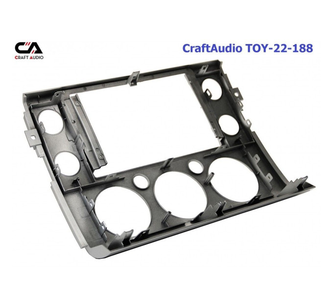 Рамка перехідна CraftAudio TOY-22-188 TOYOTA Fj Cruiser 2007+ 9