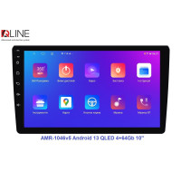 Автомагнітола Qline AMR-1046v5 Android 13 QLED 4+64Gb 10