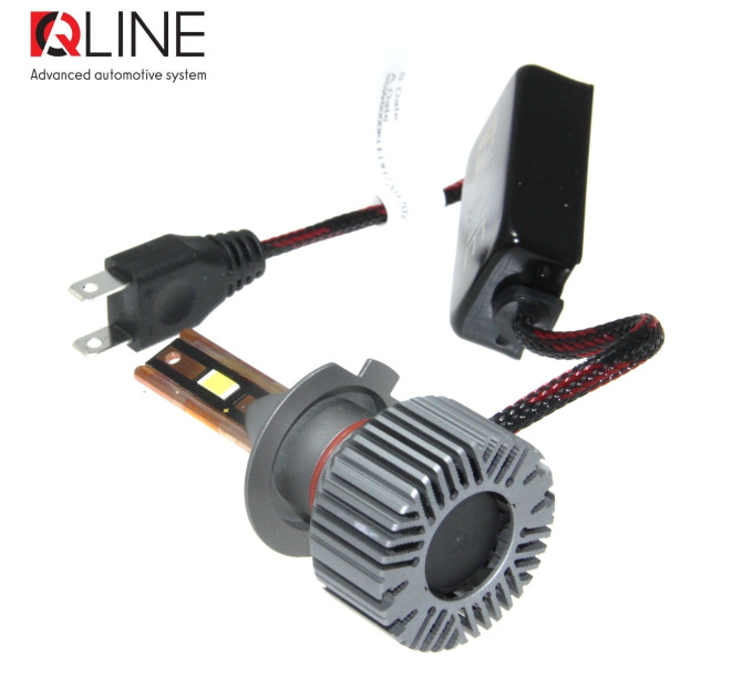 Світлодіодні лампи QLine Ultra +200% 55W H7 6000K 24V
