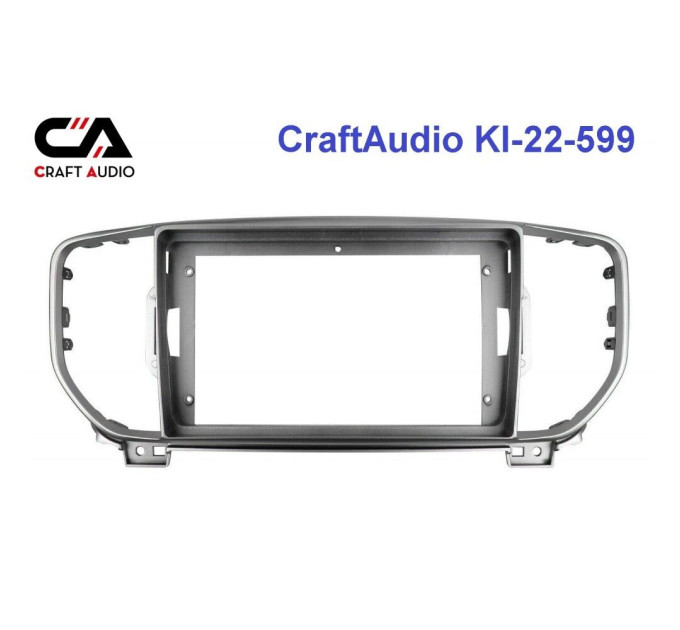 Рамка перехідна CraftAudio KI-22-599 KIA Sportage (QL) 2015-2018, KX5 2016-2018 9