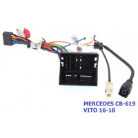Комплект дротів для магнітол 16PIN CraftAudio CB-619# MERCEDES VITO 16-18
