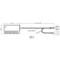 Обманки Led Prime-X R1 H8/H9/H11/H16 резистивні (2 шт.)