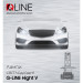 Світлодіодні лампи QLine Hight V H13 H/L 6000K (2шт.)
