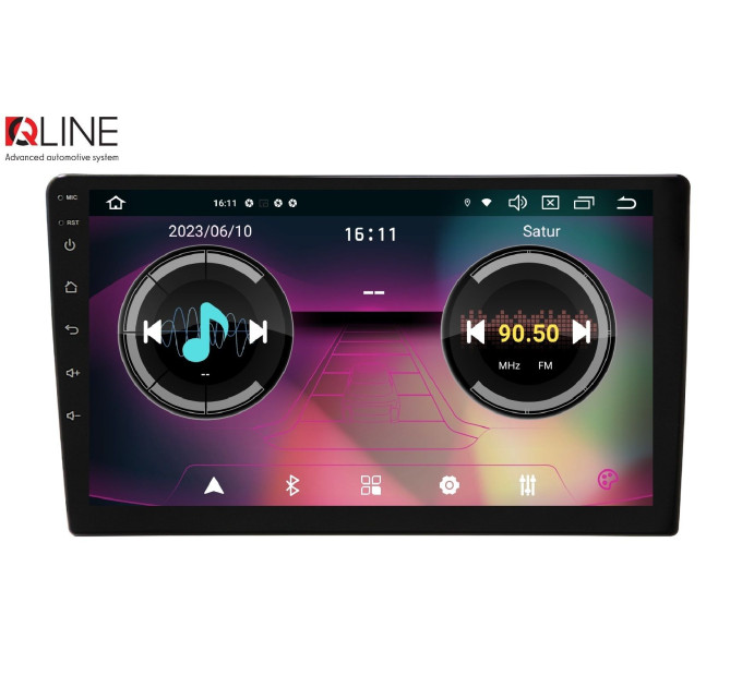 Автомагнітола Qline AMR-98256 A13PRO Android 10 8/256