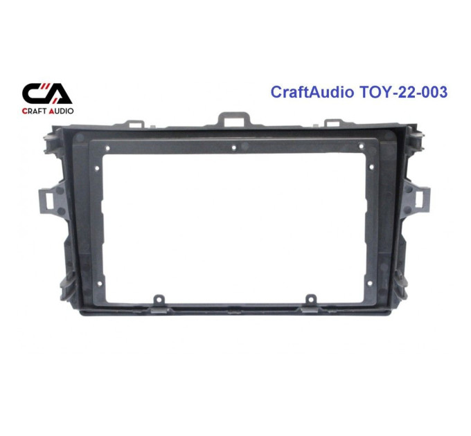 Рамка перехідна CraftAudio TOY-22-003 TOYOTA Corolla 2007-2013 9