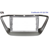 Рамка перехідна CraftAudio HY-22-784 HYUNDAI Accent 2017+ / Solaris 2017+ / Verna 2017+