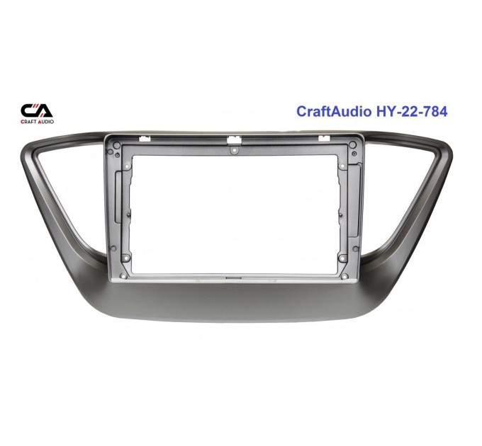 Рамка перехідна CraftAudio HY-22-784 HYUNDAI Accent 2017+ / Solaris 2017+ / Verna 2017+