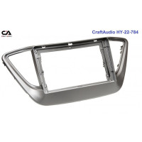 Рамка перехідна CraftAudio HY-22-784 HYUNDAI Accent 2017+ / Solaris 2017+ / Verna 2017+