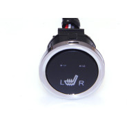 Кнопка підігріва сидінь QLine Fiber UNI-U09 (2 сидіння)