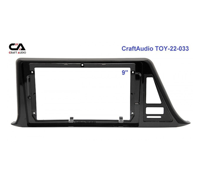 Рамка перехідна CraftAudio TOY-22-033 TOYOTA C-HR 2018-2019 USA