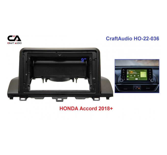 Рамка перехідна CraftAudio HO-22-036 HONDA Accord 2018+