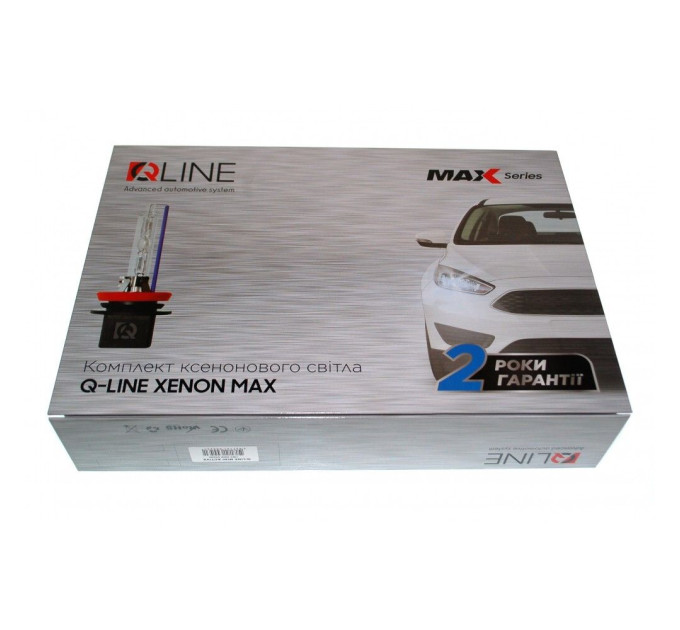 Комплект біксенона QLine Max Light H4 H/L 4300К