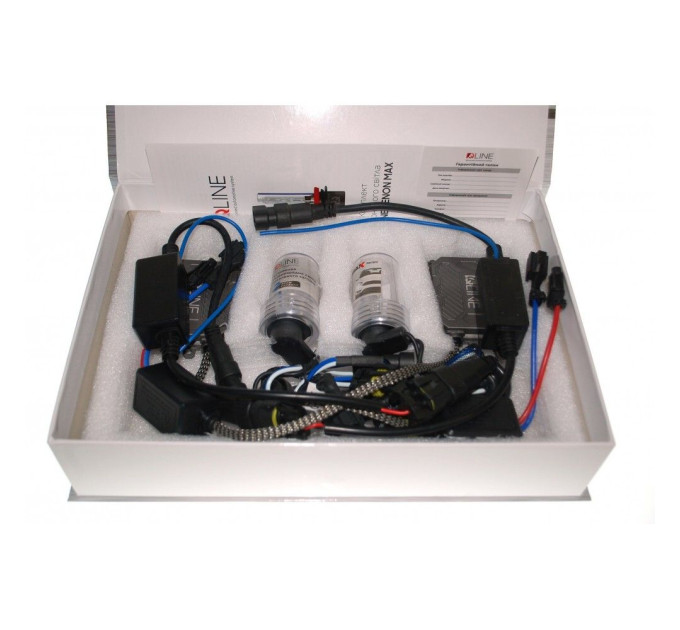 Комплект біксенона QLine Max Light H4 H/L 4300К