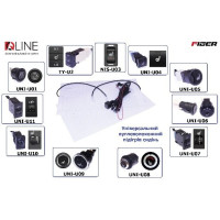 Кнопка підігріва сидінь QLine Fiber UNI-U01