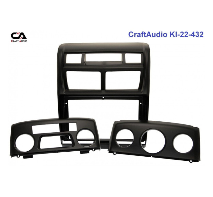 Рамка перехідна CraftAudio KI-22-432 KIA Sportage (KM) 2008-2010 (клімат+конд.)