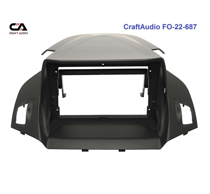 Рамка перехідна CraftAudio FO-22-687 FORD C-Max 2010+ Kuga 2013+ Escape 2012+