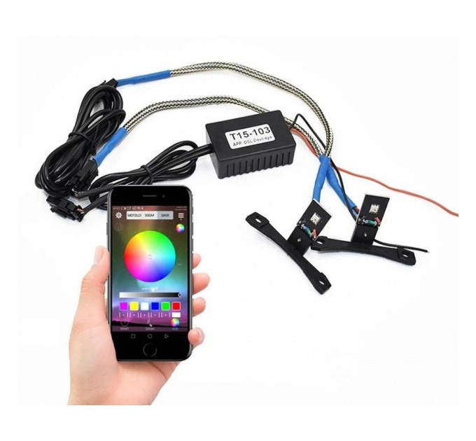 Світлодіодне підсвічування лінз Т-Діод RGB Smart APP