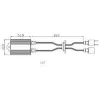Обманки Led Prime-X CD H7 цифрові (2 шт.)