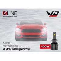 Світлодіодні лампи Qline WD High Power HB3 6000K (2шт)