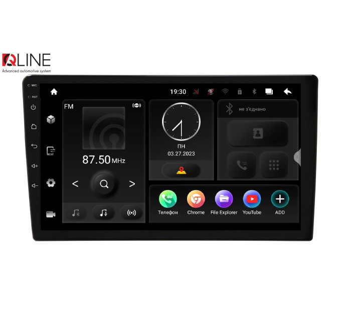 Автомагнітола Qline AMR-106128Р11PRO Android 10 6/128