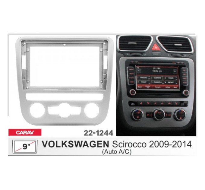 Перехідна рамка для автомобіля Volkswagen Scirocco Carav 22-1244