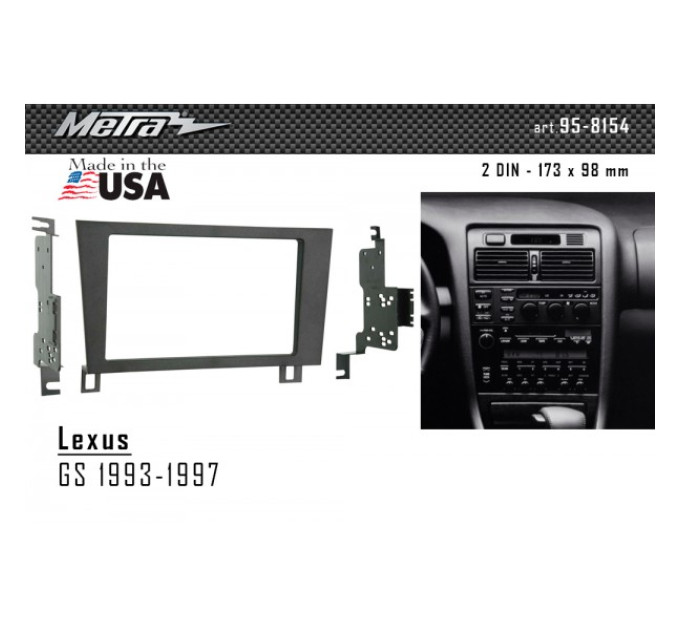 Перехідна рамка Lexus GS Metra 95-8154