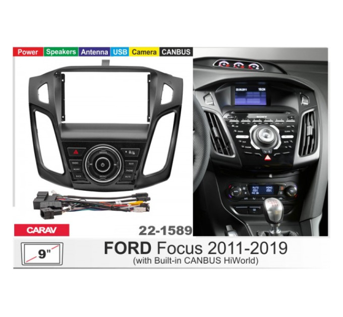 Перехідна рамка Ford Focus Carav 22-1589