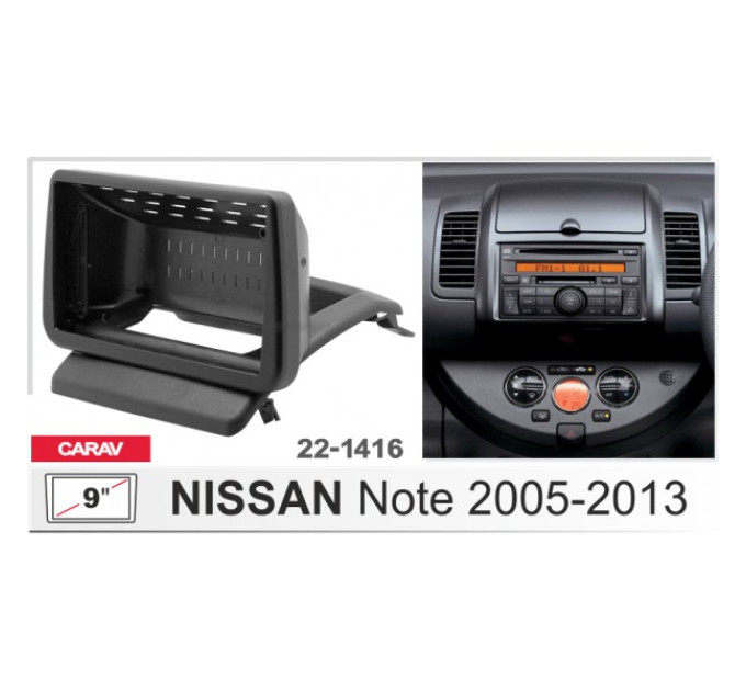 Перехідна рамка Nissan Note Carav 22-1416