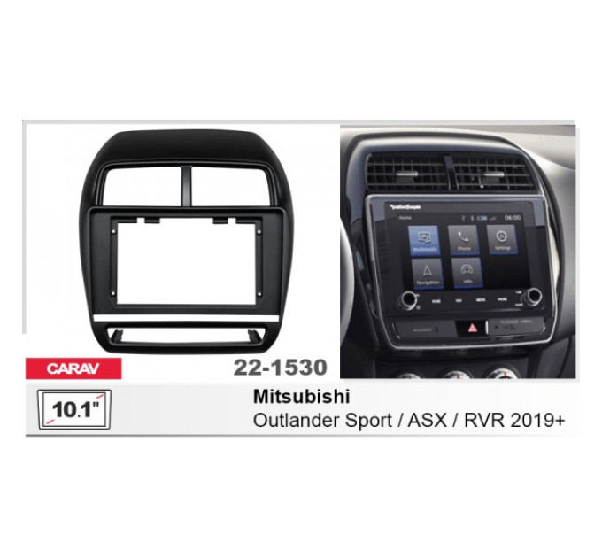 Перехідна рамка Mitsubishi Outlander Sport, ASX Carav 22-1530