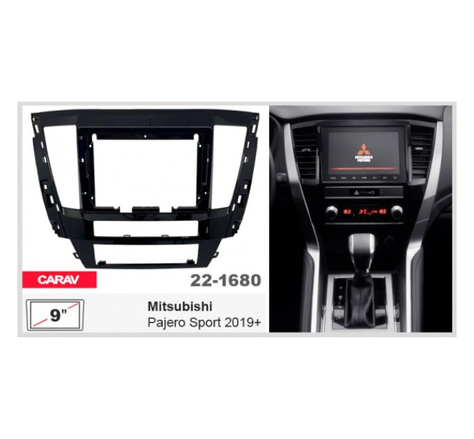 Перехідна рамка Mitsubishi Pajero Sport Carav 22-1680