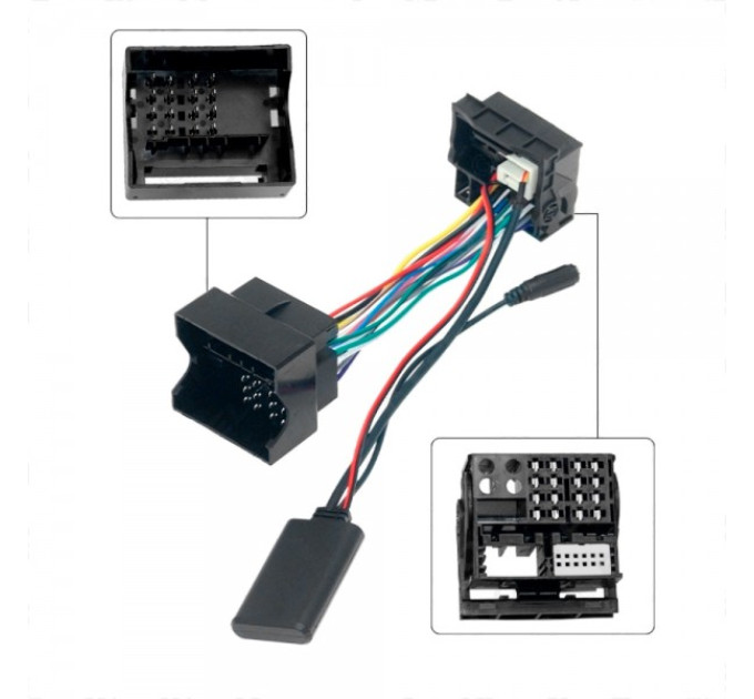 Bluetooth адаптер AUX для Audi, Seat, Skoda, Volkswagen AWM BTM-15