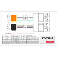 Перехідник ISO Volvo Carav 12-038
