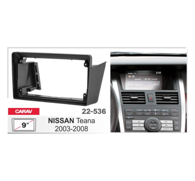 Перехідна рамка Nissan Teana Carav 22-536