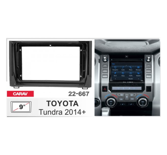 Перехідна рамка Toyota Tundra Carav 22-667
