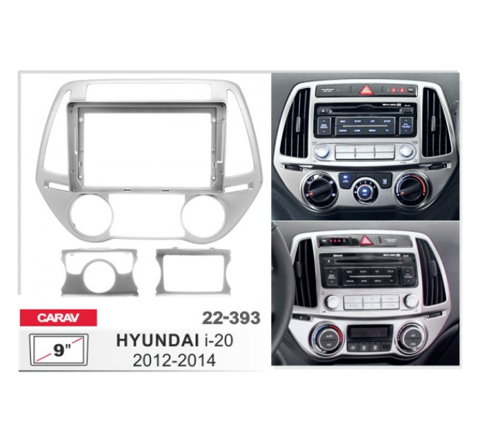 Перехідна рамка Hyundai i20 Carav 22-393