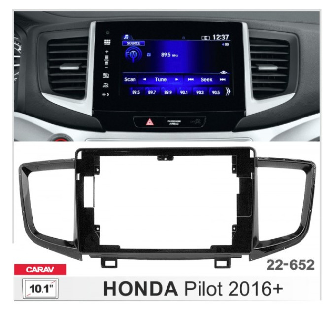 Перехідна рамка Honda Pilot Carav 22-652