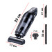 Автопилосос HELLOLEIBOO LB-068C 2000 mAh Black