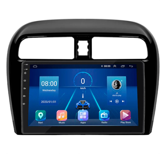 Штатна магнітола Mitsubishi Mirage 2012-2015 Element 6/128 4G CarPlay