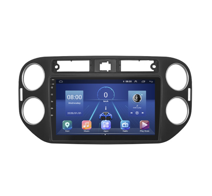Штатна магнітола Volkswagen Tiguan 2011-2016 Element 6/128 4G CarPlay