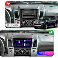 Штатна магнітола Mitsubishi Pajero Sport 2013-2016 Element Prime 4/64 CarPlay 4G