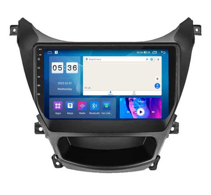 Штатна магнітола Hyundai Elantra (MD) ver 2 2013-2016 Element Prime 4/64 CarPlay 4G