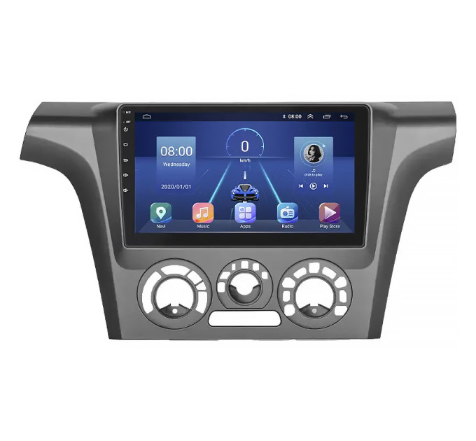 Штатна магнітола Mitsubishi Outlander Right wheel 2003-2006 Element 6/128 4G CarPlay