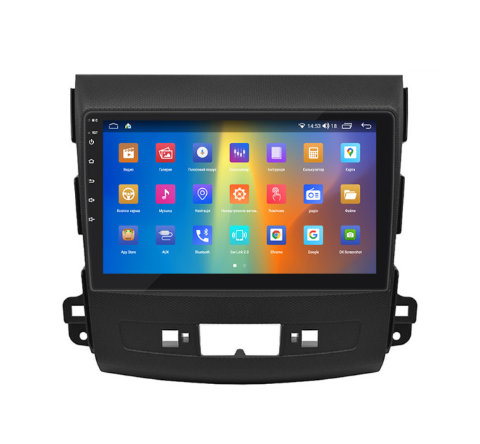 Штатна магнітола Mitsubishi Outlander 2005-2009 Element Prime 2/32 4G CarPlay