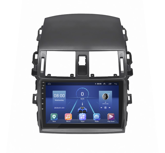 Штатна магнітола Toyota Corolla IX (E120, E130) 2003-2007 Element 6/128 4G CarPlay