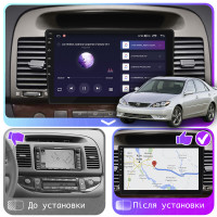 Штатна магнітола Toyota Camry (XV30) 2004-2006 Element Prime 4/64 4G CarPlay